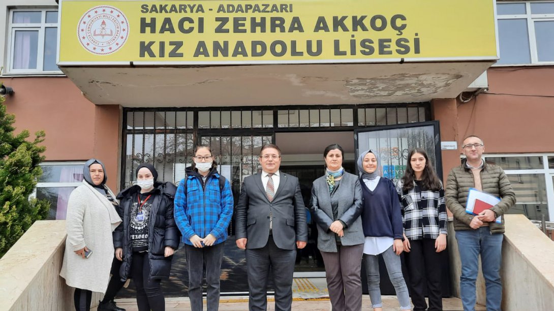 Hacı Zehra Akkoç Kız Anadolu Lisesi Ziyareti