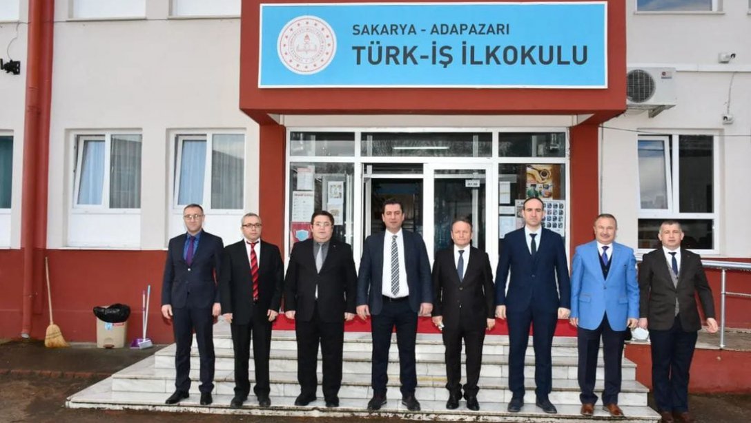 Türk-İş İlkokuluna Taziye Ziyareti